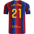 FC Barcelona 26/27 Home Jersey Frenkie de Jong #21
