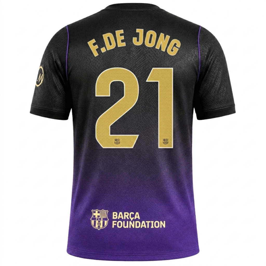 FC Barcelona 26/27 Away Jersey Frenkie de Jong #21