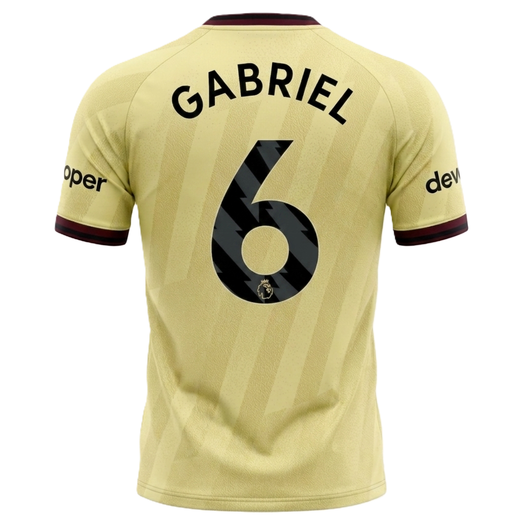 Arsenal 26/27 Third Jersey Gabriel Magalhães #6