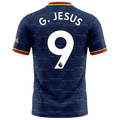 Arsenal 26/27 Away Jersey Gabriel Jesus #9
