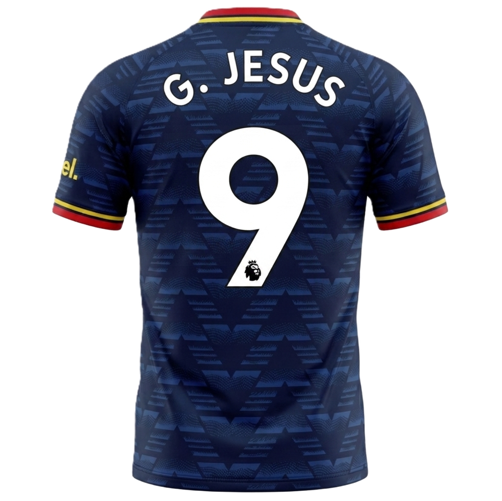 Arsenal 26/27 Away Jersey Gabriel Jesus #9