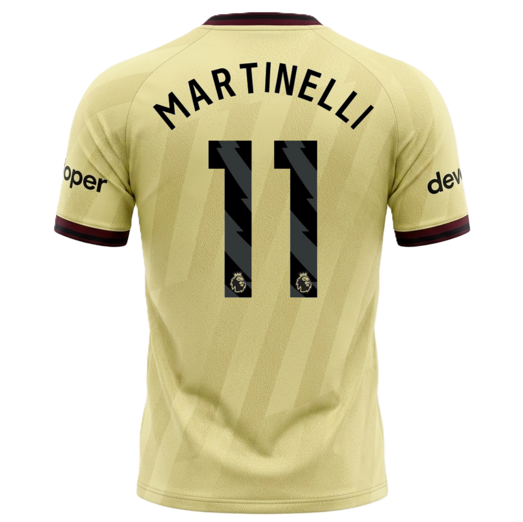 Arsenal 26/27 Third Jersey Gabriel Martinelli #11