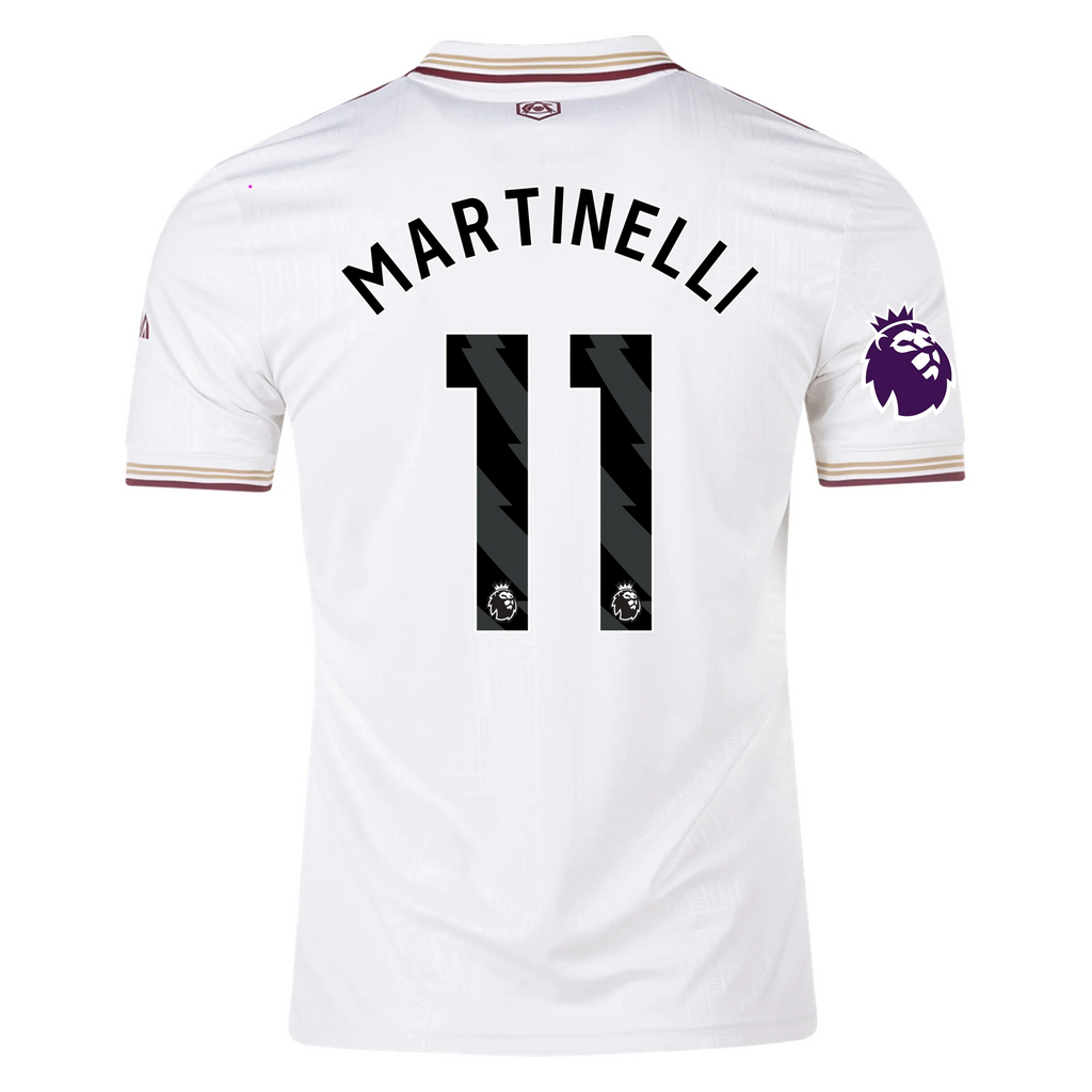 Arsenal 25/26 Third Jersey Gabriel Martinelli #11