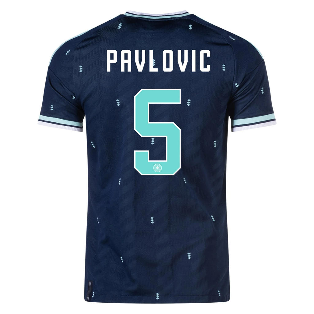 Germany 2026 Away Jersey Aleksandar Pavlovic #5