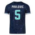 Germany 2026 Away Jersey Aleksandar Pavlovic #5