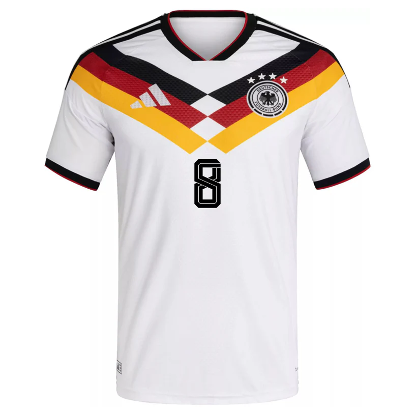 Germany 2026 Home Jersey Leon Goretzka #8