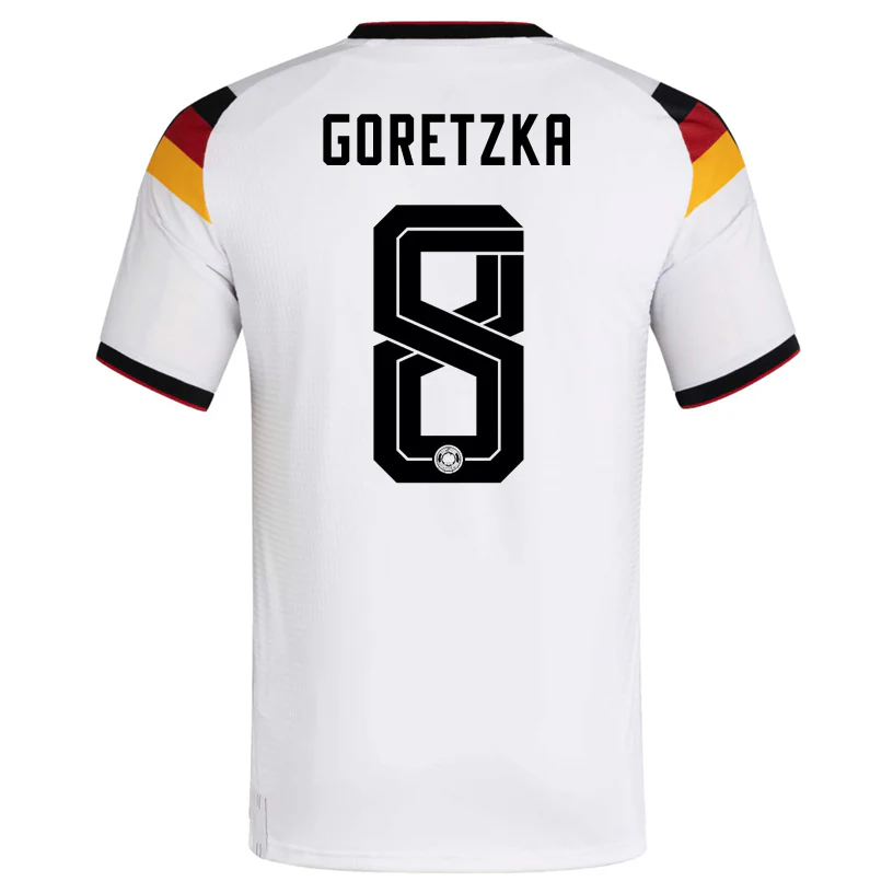 Germany 2026 Home Jersey Leon Goretzka #8