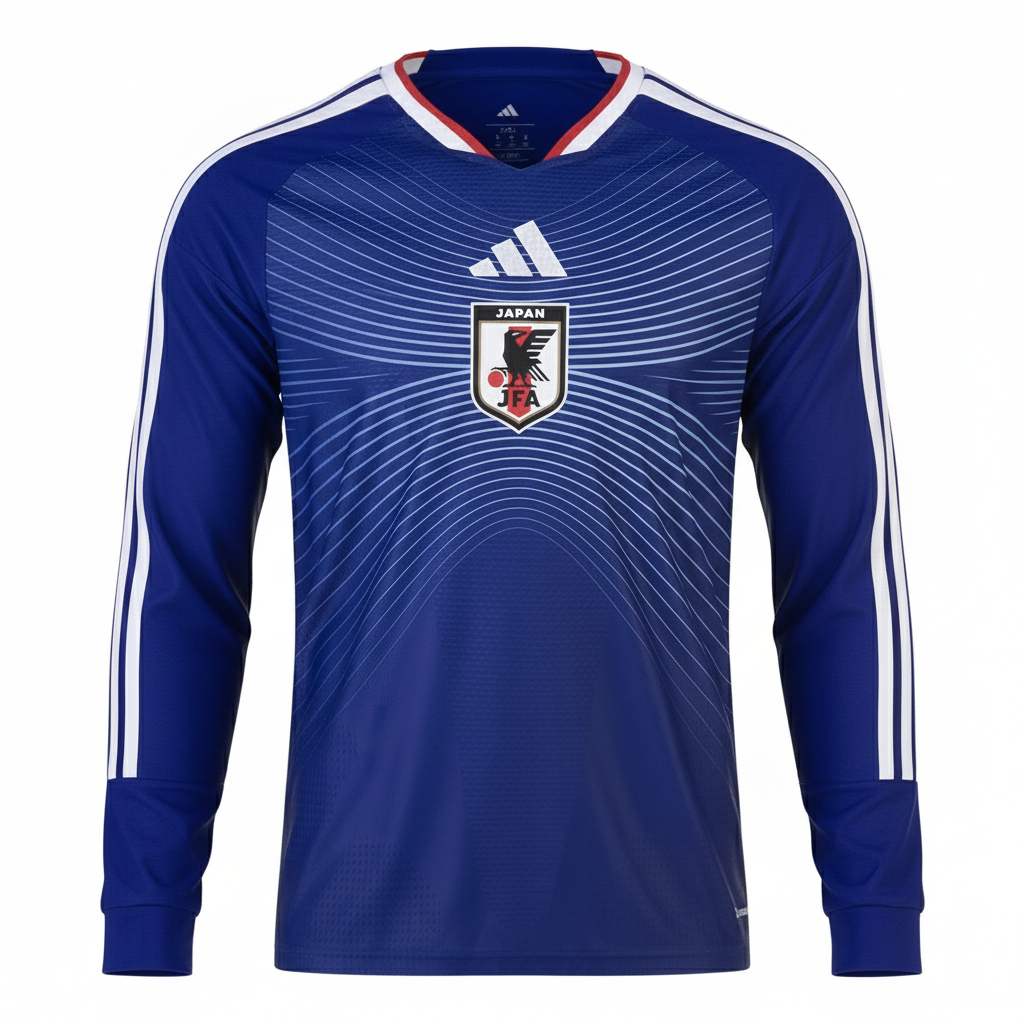 Japan 2026 Home Long Sleeve Jersey