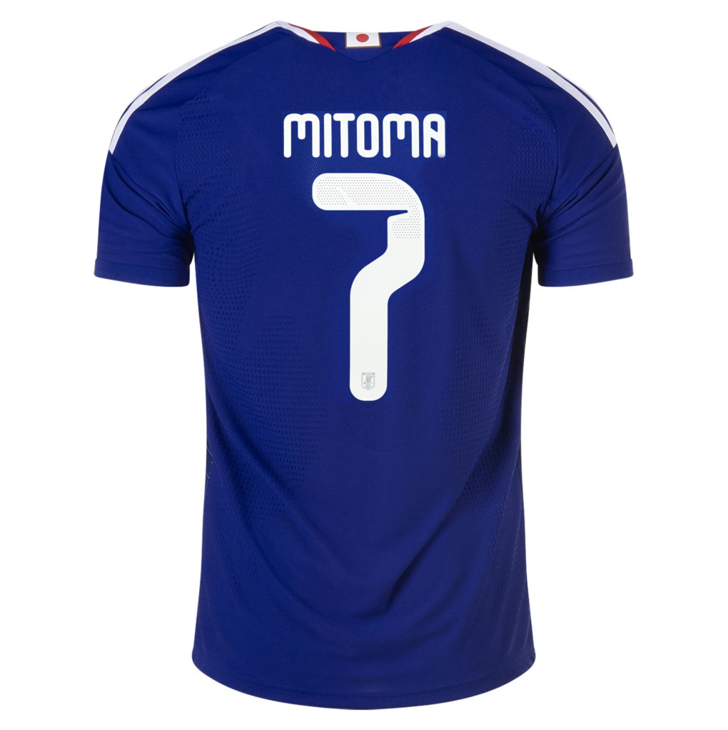 Japan 2026 Home Jersey Kaoru Mitoma #7