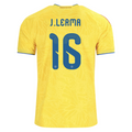 Colombia 2026 Home Jersey Jefferson Lerma #16