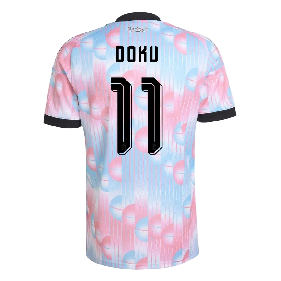 Belgium 2026 Away Jersey Jérémy Doku #11