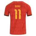 Belgium 2026 Home Jersey Jérémy Doku #11