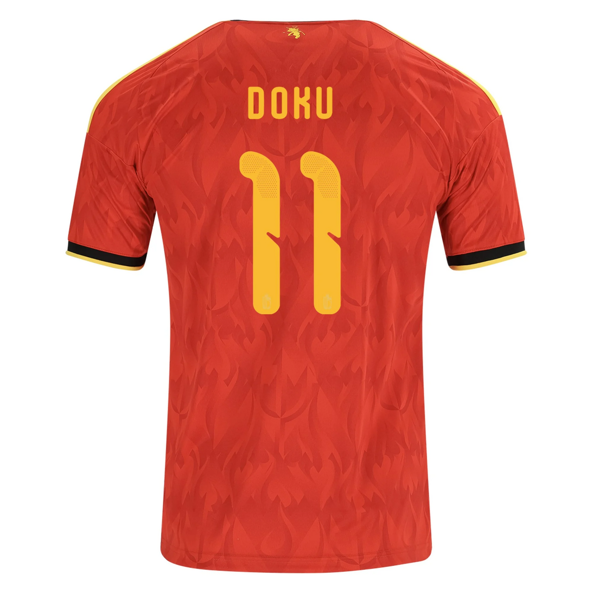 Belgium 2026 Home Jersey Jérémy Doku #11