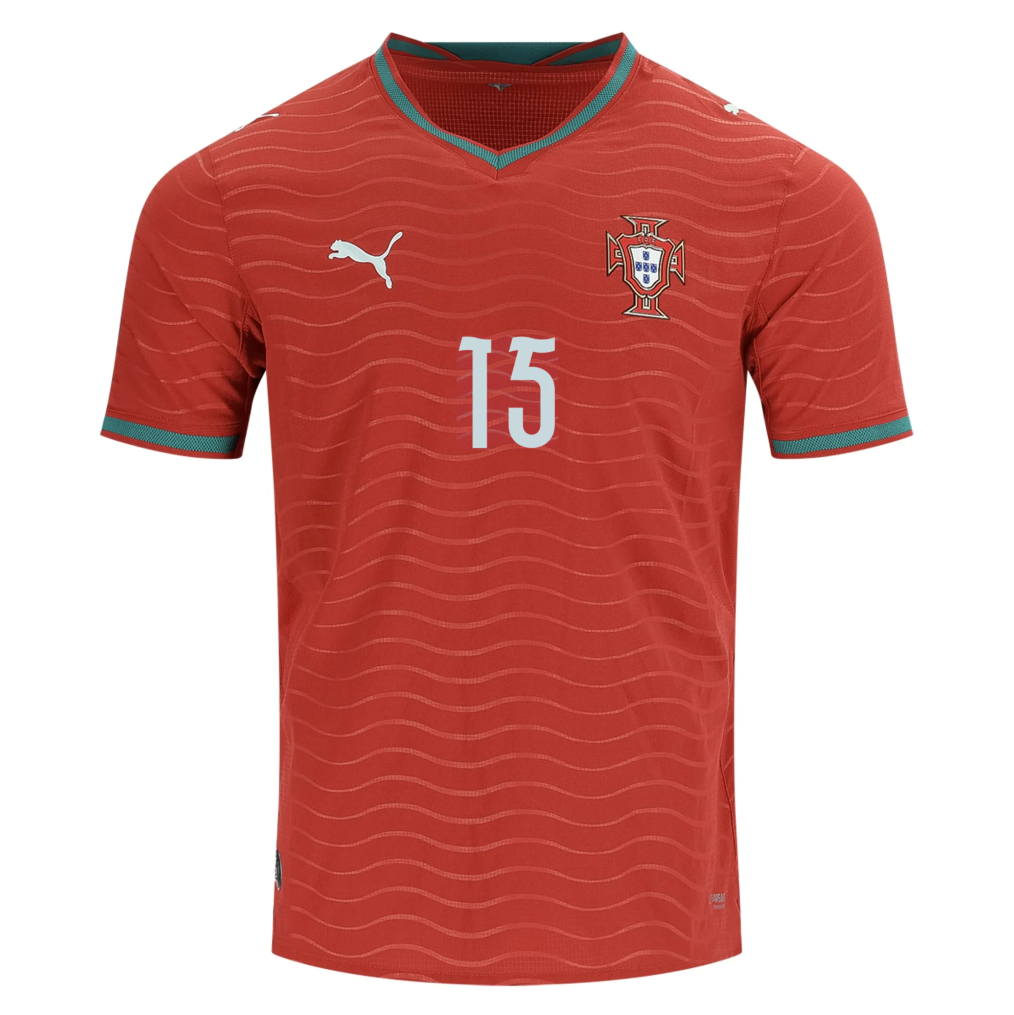 Portugal 2026 Home Jersey João Neves #15