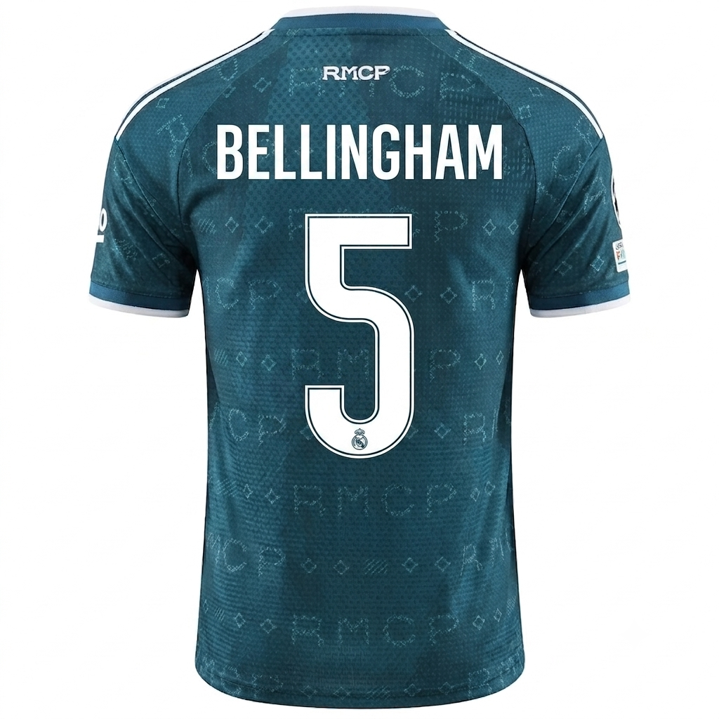 Real Madrid 26/27 Away Jersey Jude Bellingham #5