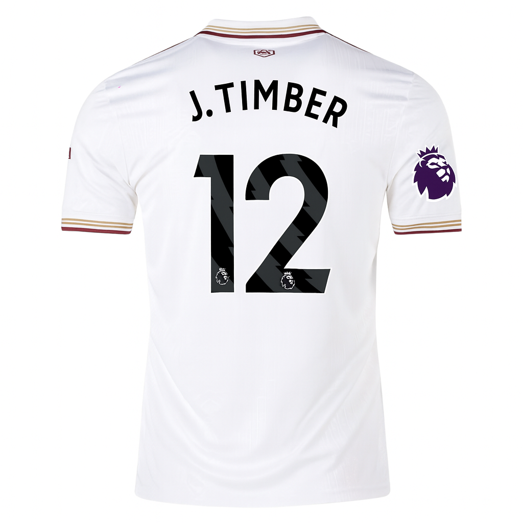 Arsenal 25/26 Third Jersey Jurriën Timber #12