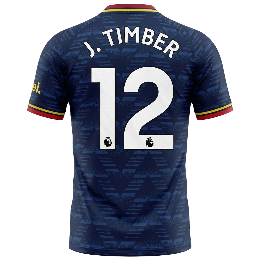 Arsenal 26/27 Away Jersey Jurriën Timber #12