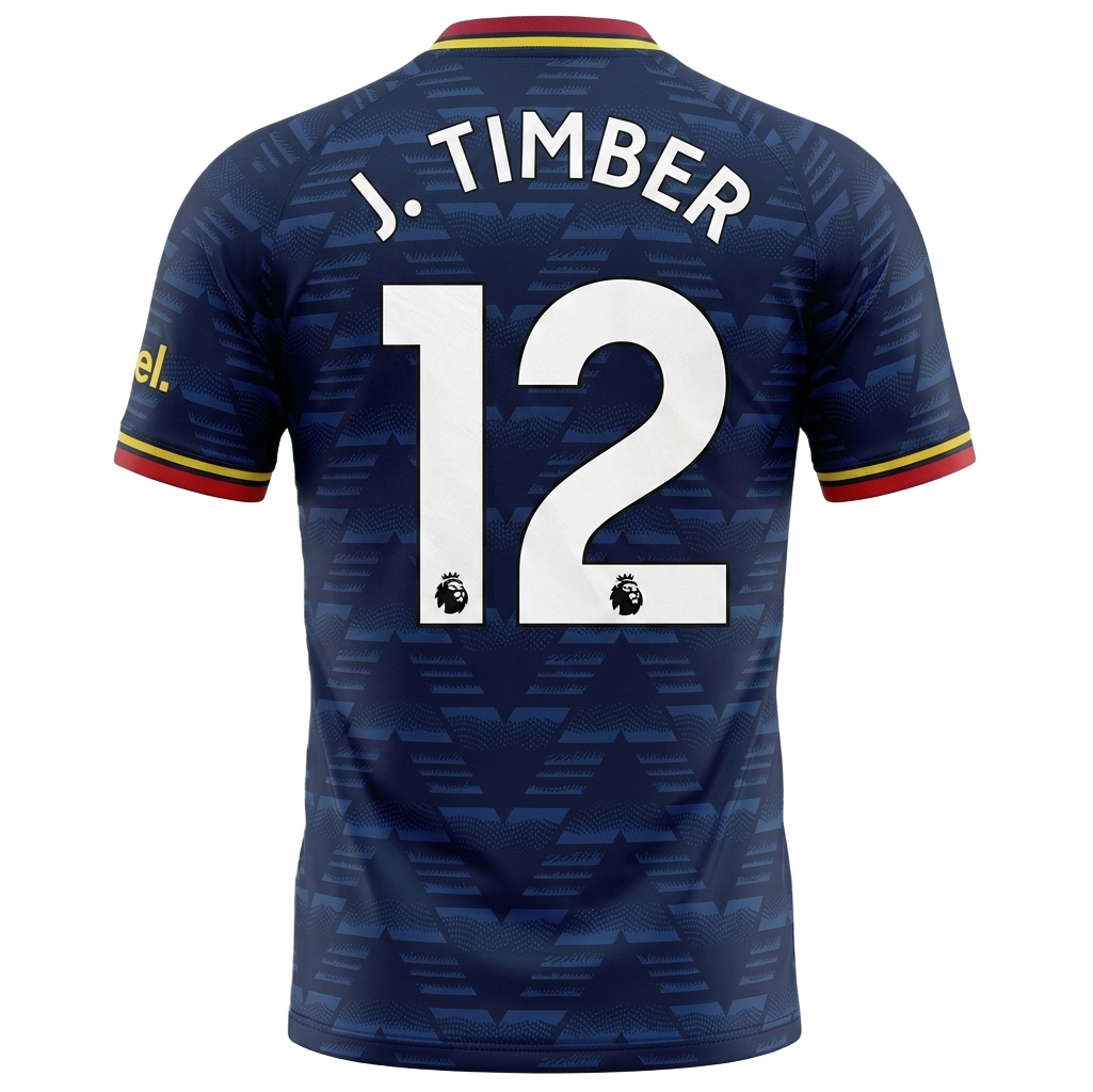 Arsenal 26/27 Away Jersey Jurriën Timber #12