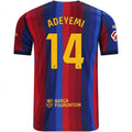 FC Barcelona 26/27 Home Jersey Karim Adeyemi #14