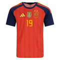Spain 2026 Home Jersey Lamine Yamal #19 - 2 Stars