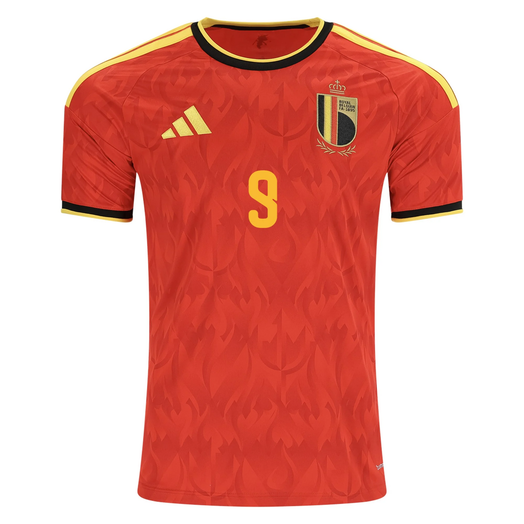 Belgium 2026 Home Jersey Leandro Trossard #9