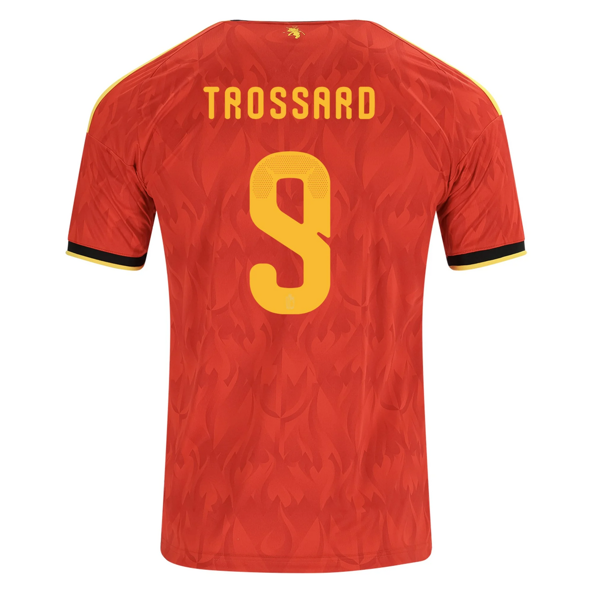 Belgium 2026 Home Jersey Leandro Trossard #9