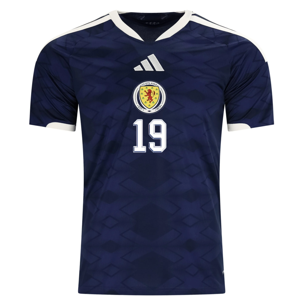 Scotland 2026 Home Jersey Lewis Ferguson #19