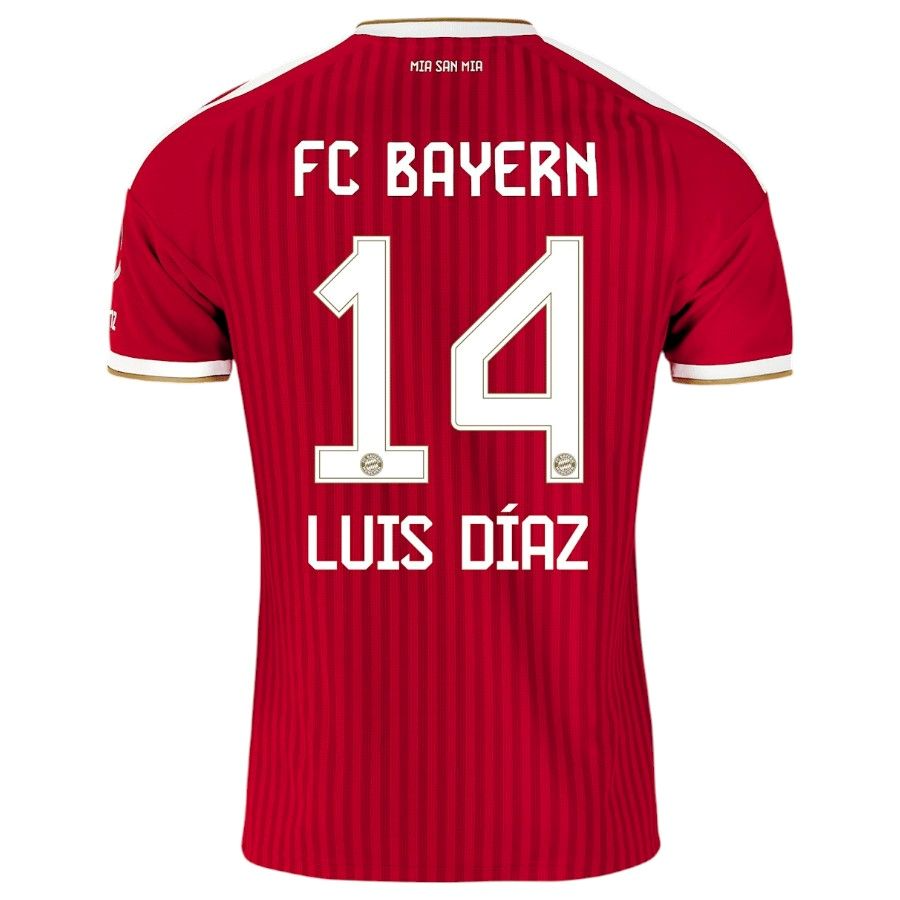 Bayern Munich 26/27 Home Jersey Luis Díaz #14