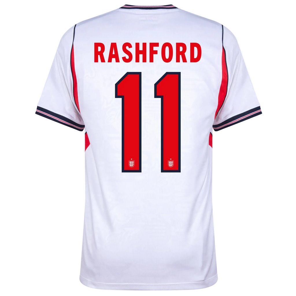 England 2026 Home Jersey Marcus Rashford #11