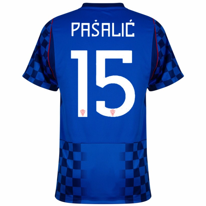 Croatia 2026 Away Jersey Mario Pašalić #15