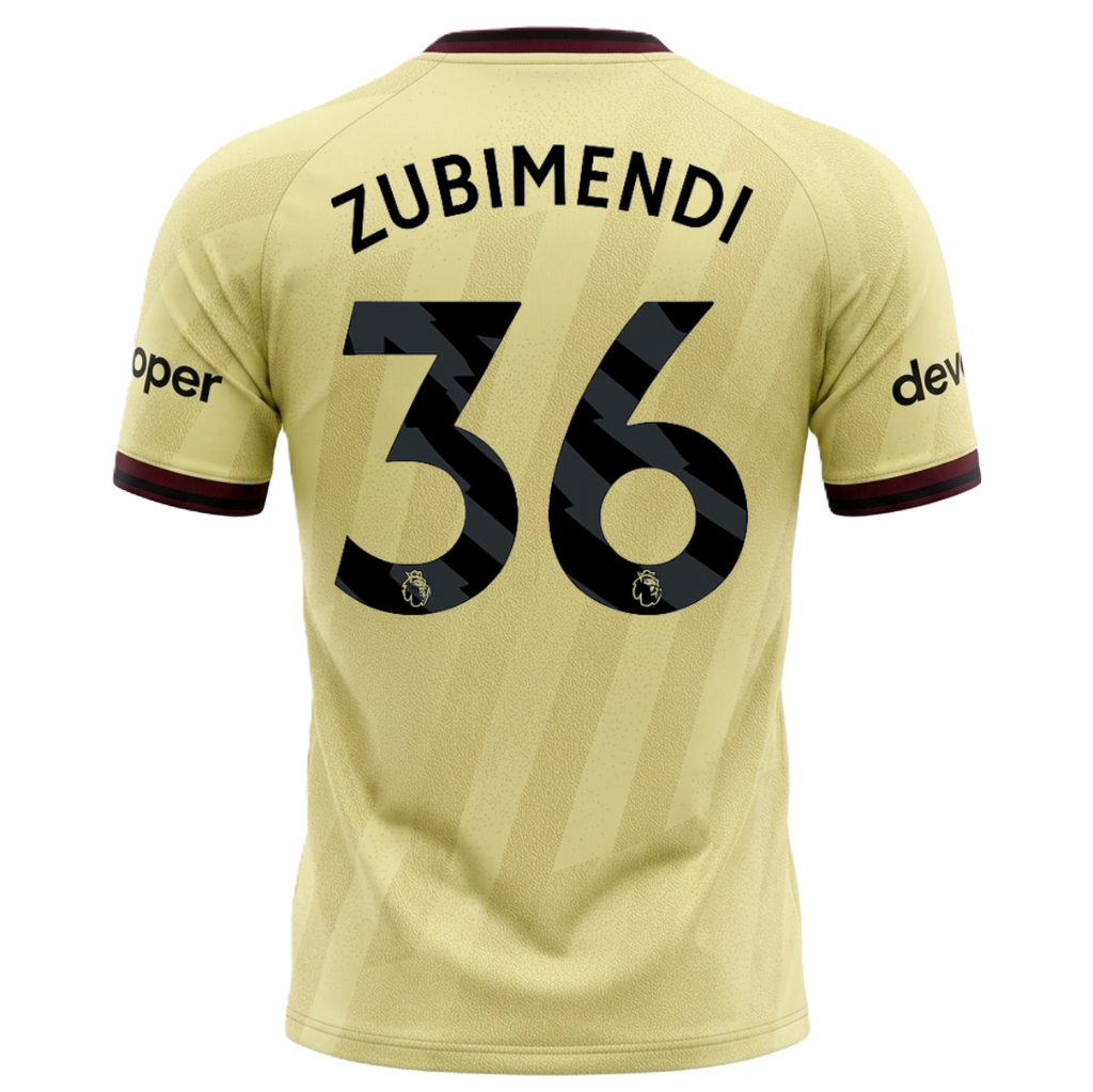 Arsenal 26/27 Third Jersey Martín Zubimendi #36