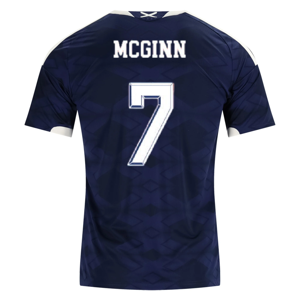 Scotland 2026 Home Jersey John McGinn #7