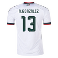Mexico 2026 Away Jersey Armando González #13
