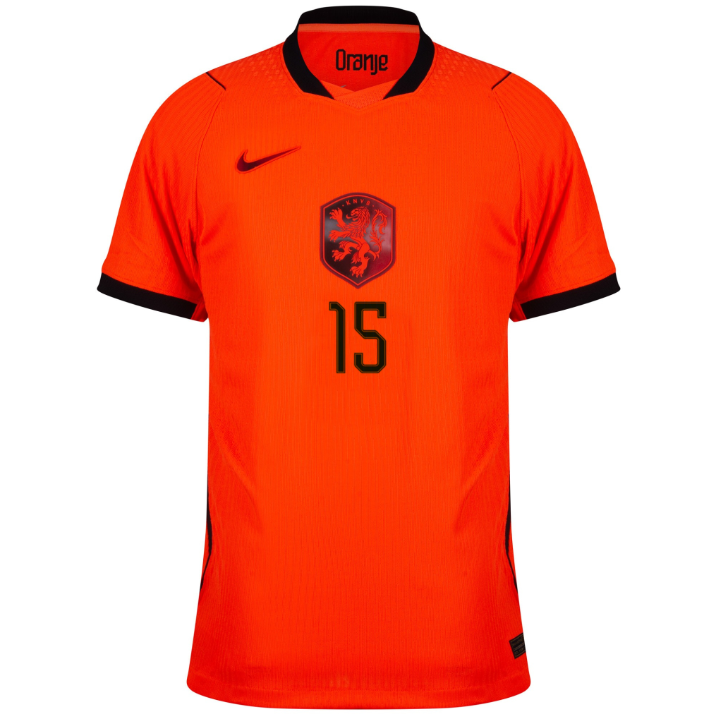 Netherlands 2026 Home Jersey Micky van de Ven #15