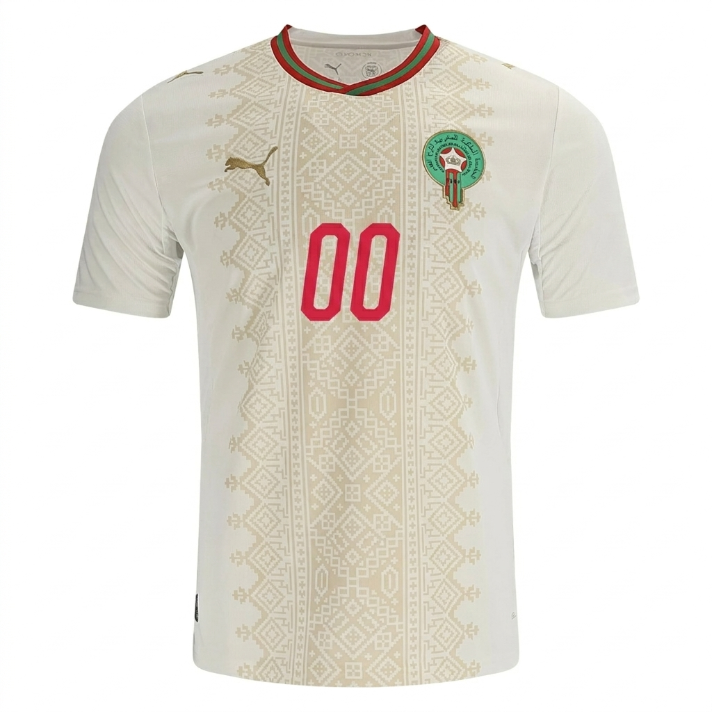 Morocco 2026 Away Jersey Custom