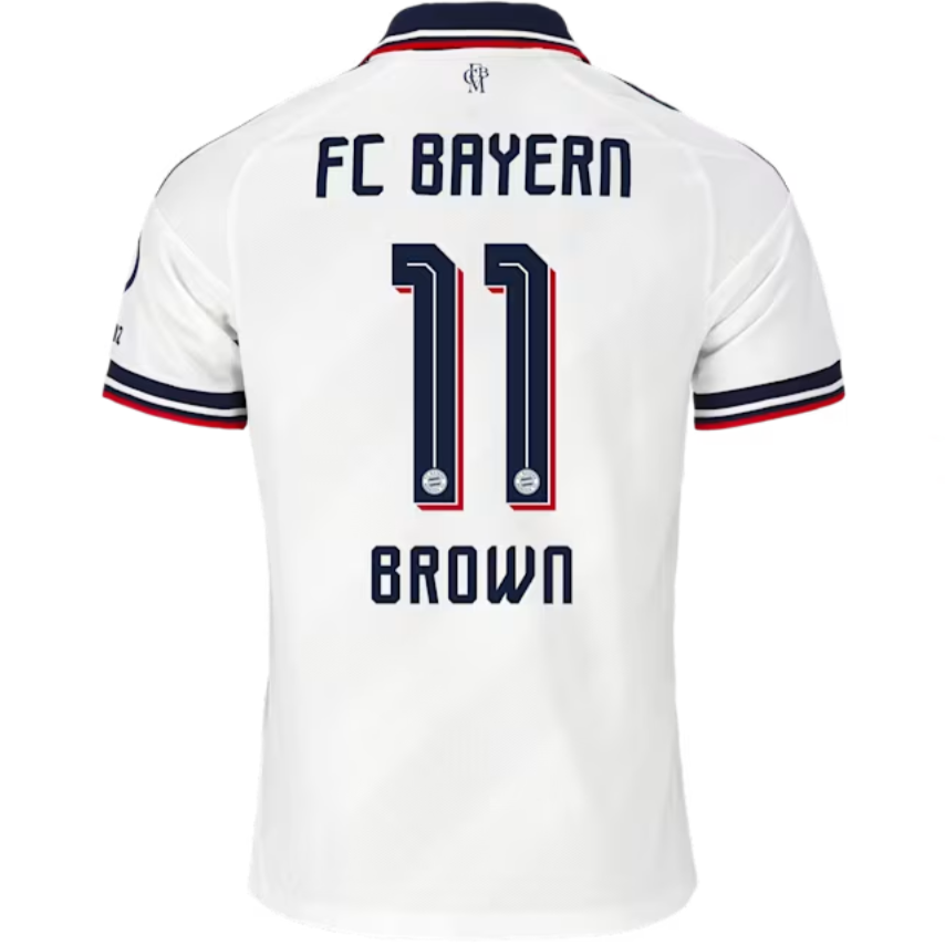 Bayern Munich 26/27 Away Jersey Nathaniel Brown #11