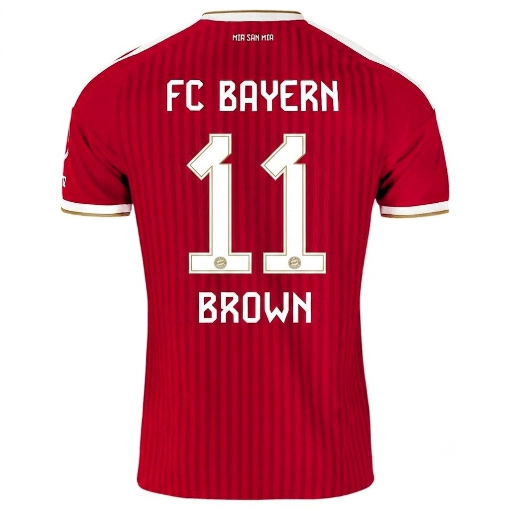 Bayern Munich 26/27 Home Jersey Nathaniel Brown #11