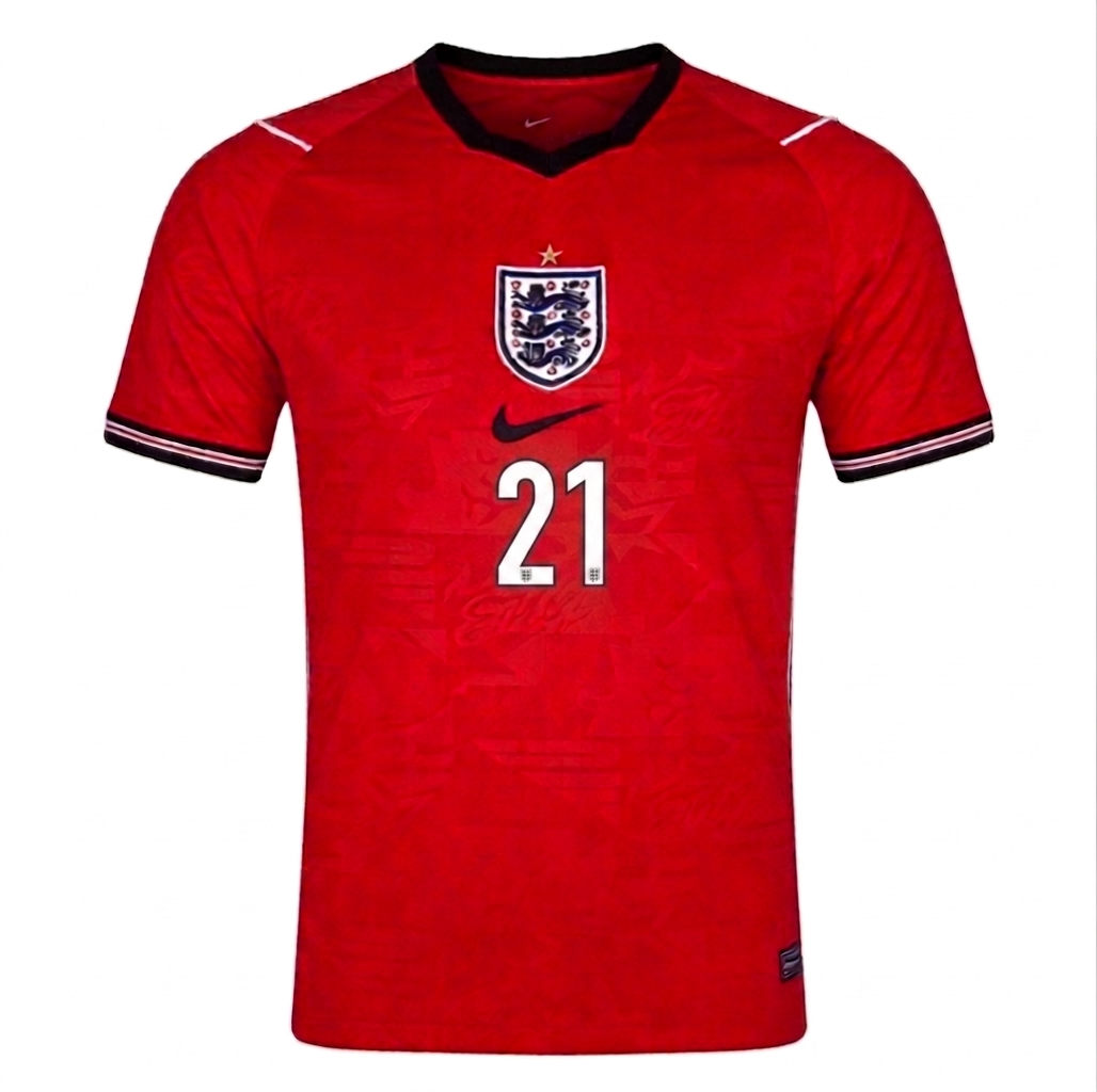 England 2026 Away Jersey Noni Madueke #21