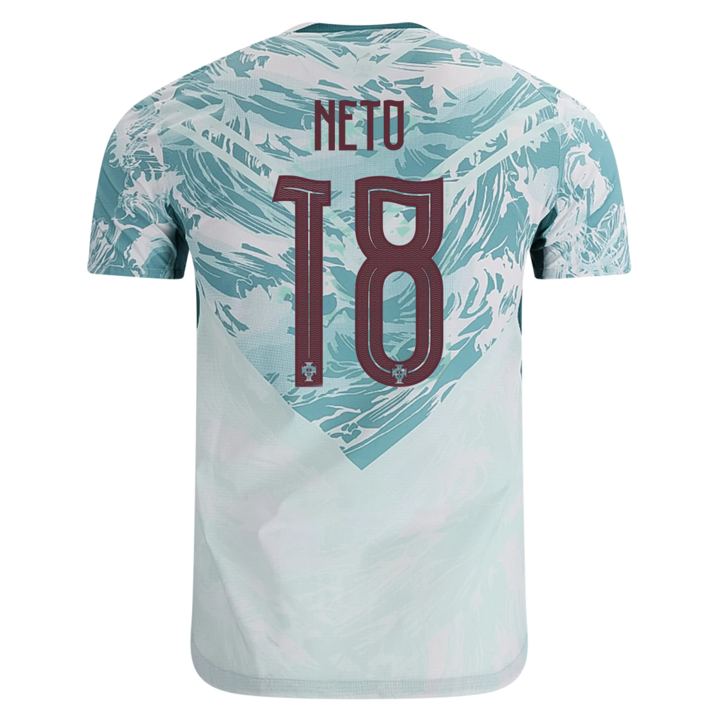 Portugal 2026 Away Jersey Pedro Neto #18