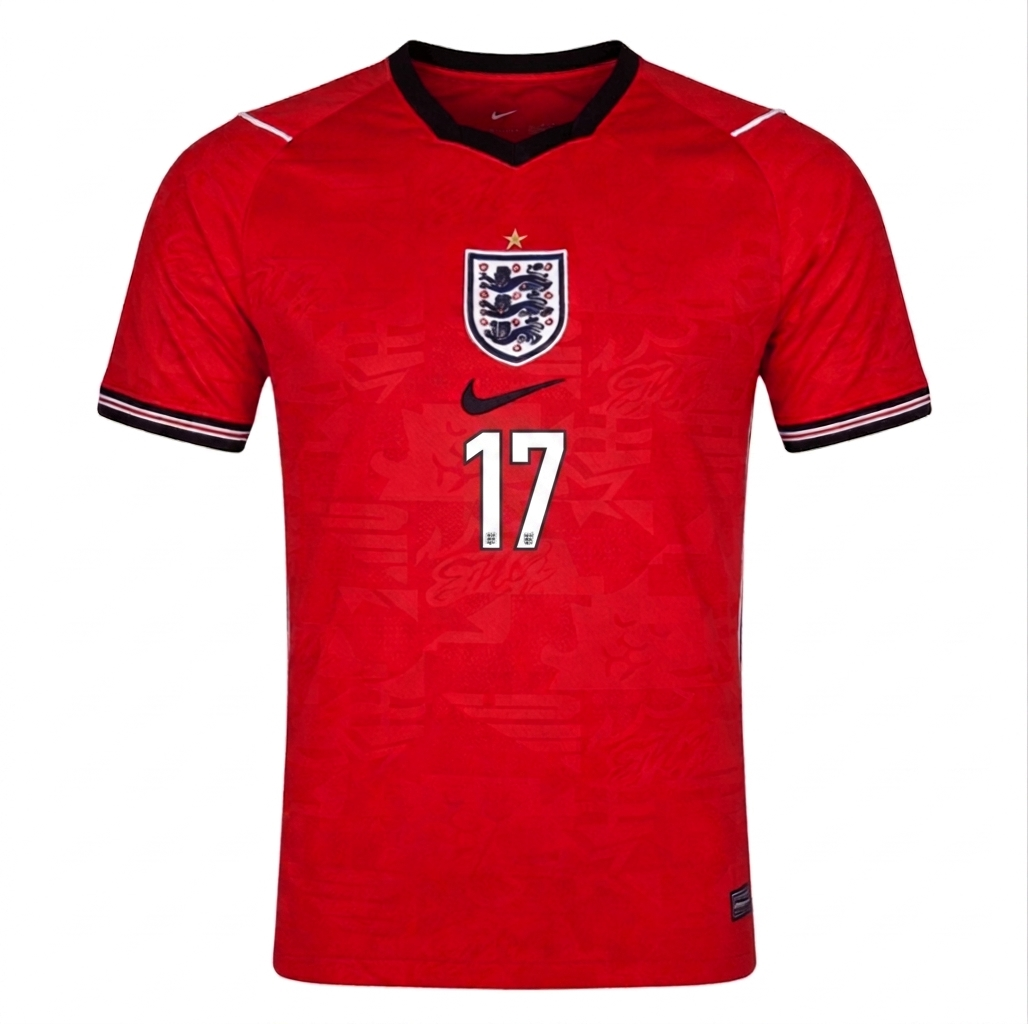 England 2026 Away Jersey Phil Foden #17