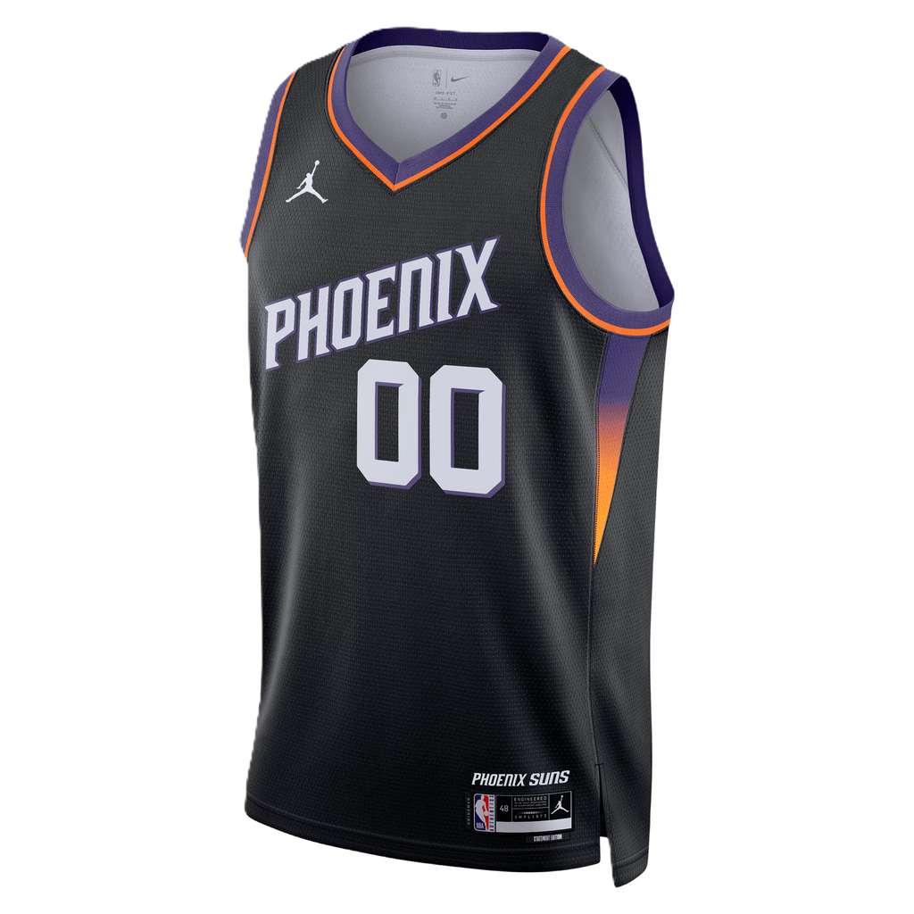 Phoenix Suns Black Statement Jersey Custom
