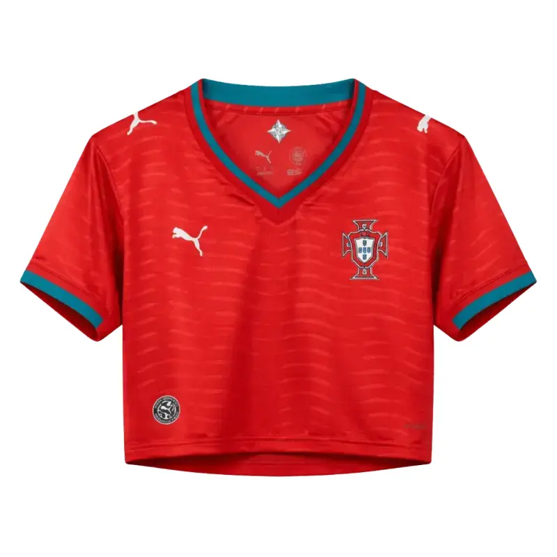 Portugal 2026 Home Cropped Women's Jersey