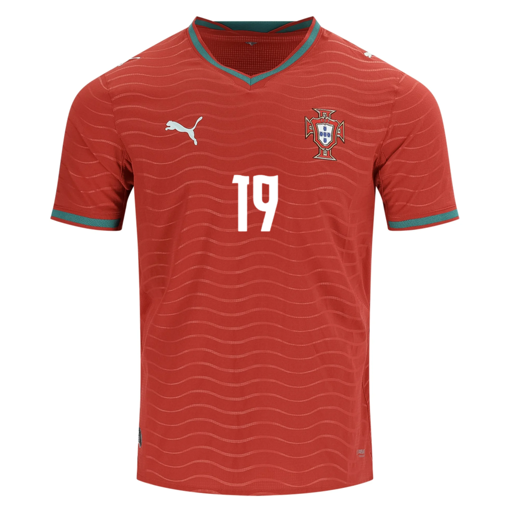 Portugal 2026 Home Jersey Nuno Mendes #19