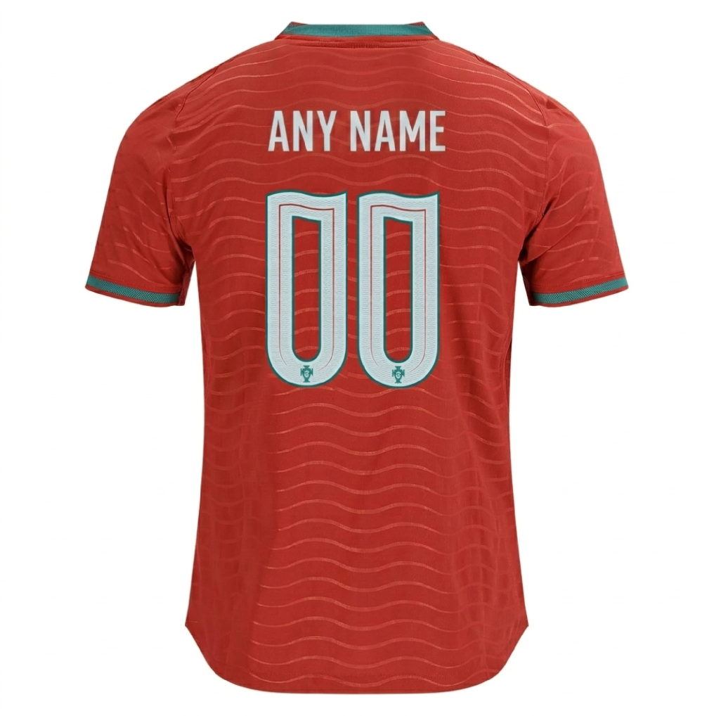 Portugal 2026 Home Jersey Custom