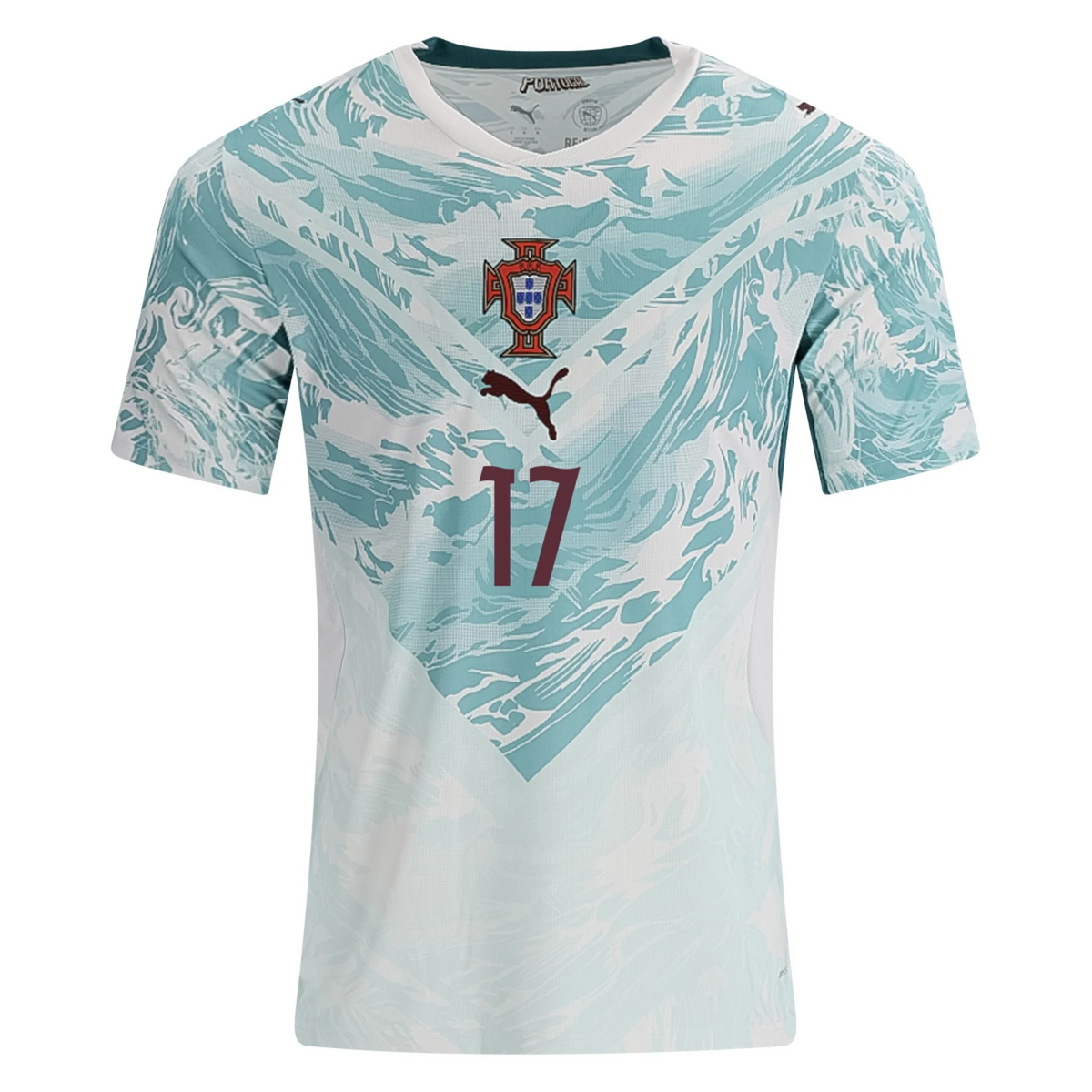 Portugal 2026 Away Jersey Rafael Leão #17