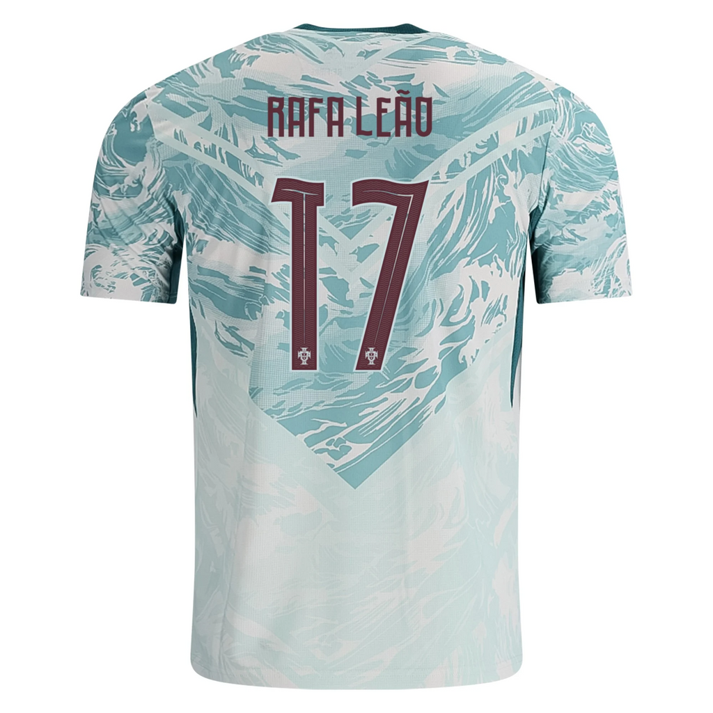 Portugal 2026 Away Jersey Rafael Leão #17