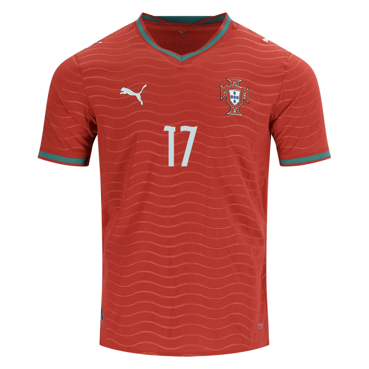 Portugal 2026 Home Jersey Rafael Leão #17