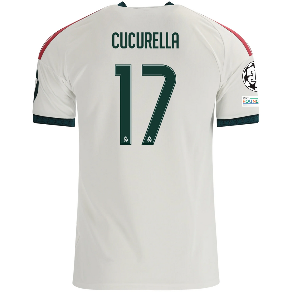 Real Madrid 26/27 Home Jersey Marc Cucurella #17