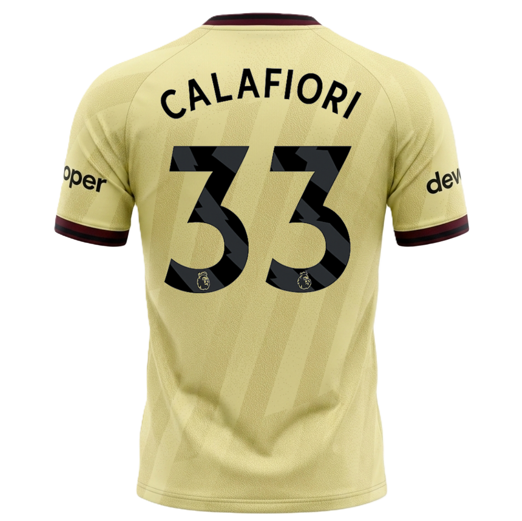 Arsenal 26/27 Third Jersey Riccardo Calafiori #33