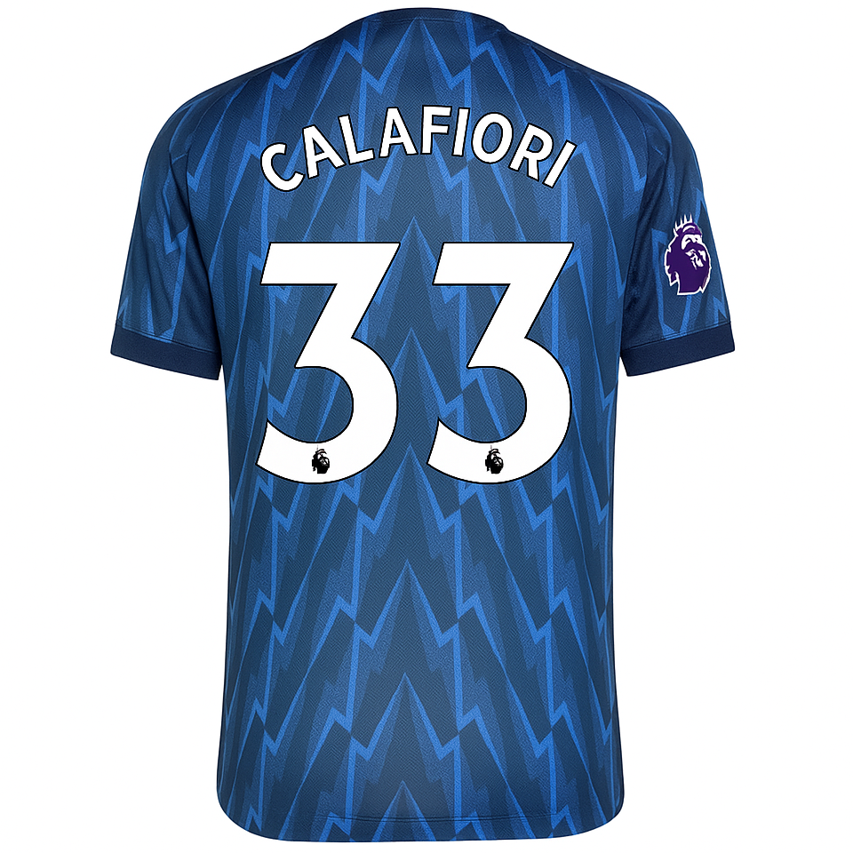 Arsenal 25/26 Away Jersey Riccardo Calafiori #33